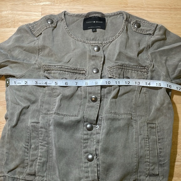 COPY - Lucky Brand Military Jacket Size XS - Picture 6 of 7